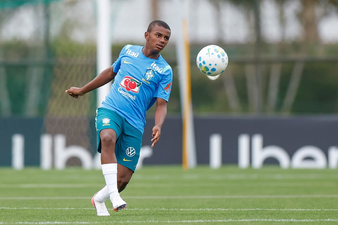 Talento do Vasco, Diego Bento integra seleção brasileira sub-15 em fase de preparação