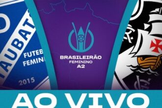 Taubaté e Vasco se enfrentam pelo jogo de ida das quartas de final do Brasileirão Feminino a2