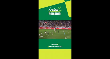 Tchê Tchê perde gol de cabeça em lance que remete à precisão lendária de Romário