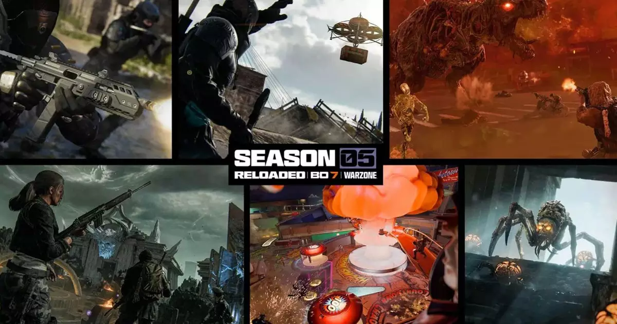 Temporada 5 Recarregada de Black Ops 7 e Warzone traz novos mapas e fim da saga zumbi em 20 de agosto
