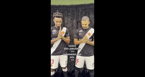 Thiago Mendes e Paulo Henrique participam de dinâmica temática sobre o Vasco
