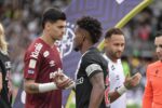Thiago Mendes ignora Neymar e repercussão internacional cresce após confronto no Brasileirão