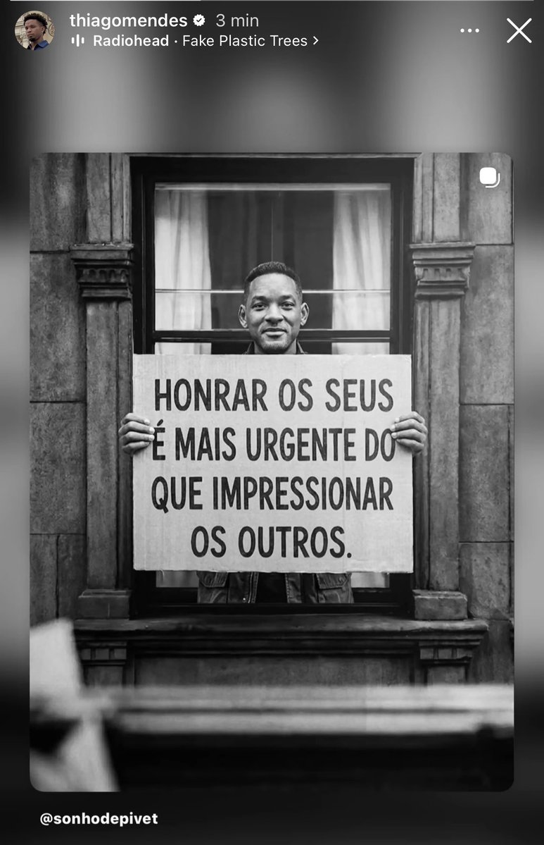 Thiago Mendes rebate críticas com mensagem sobre prioridades pessoais