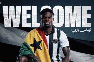 Thomas Partey oficializa transferência para o Al-shabab após passagem pelo futebol espanhol