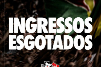 Torcida do VASCO esgota ingressos PARA duelo decisivo contra o Vitória na Copa do Brasil