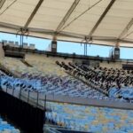 Torcida do Vasco organiza mosaico especial para o clássico contra o Fluminense