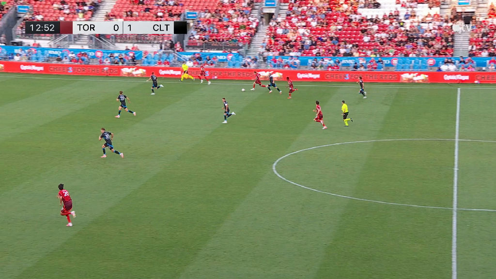 Toronto FC e Charlotte FC empatam em duelo movimentado pela MLS