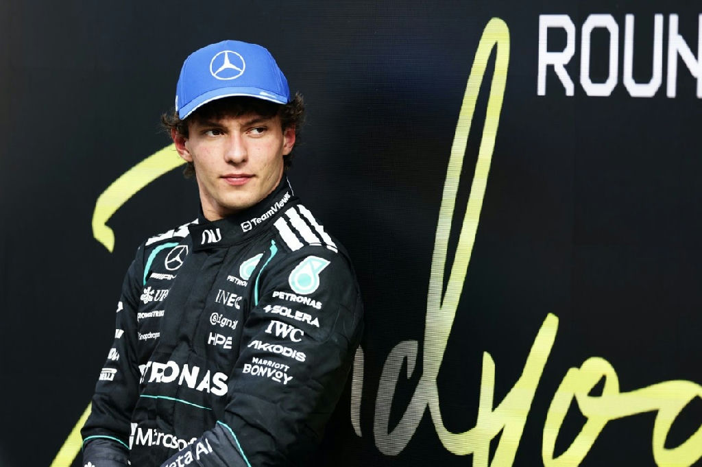 Troca de motor leva Andrea Kimi Antonelli ao fim do grid no GP da Itália da F1