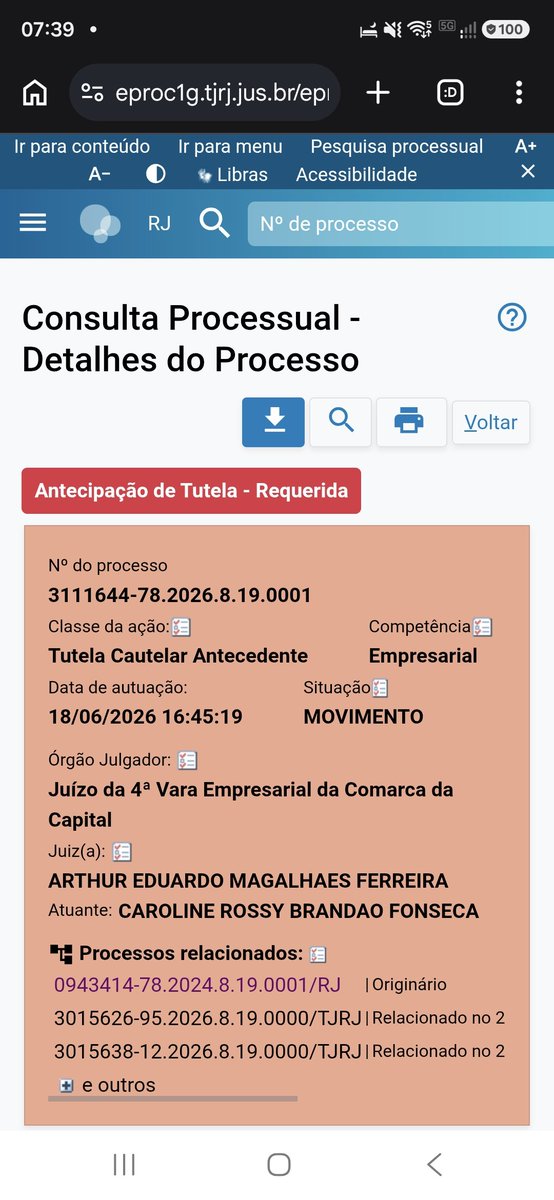 Tutela cautelar movida pela 777 contra o Vasco avança na justiça carioca