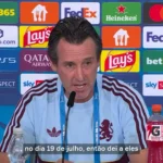 Unai Emery mantém confiança no Aston Villa mesmo com desfalques para a Supercopa da UEFA