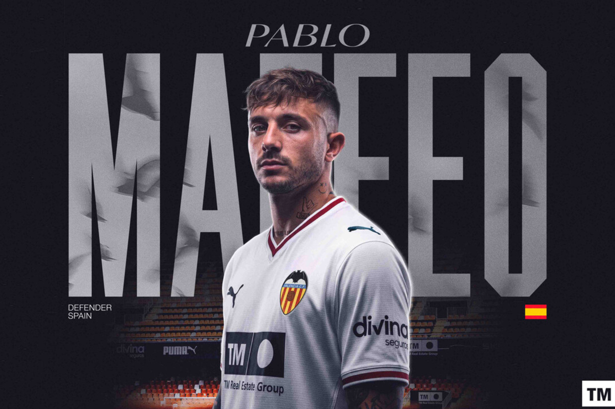 Valencia oficializa contratação por empréstimo do lateral Pablo Maffeo