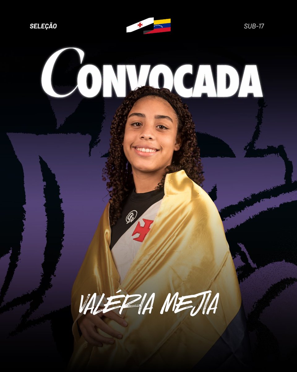 Valéria Mejía é convocada para a seleção venezuelana sub-17