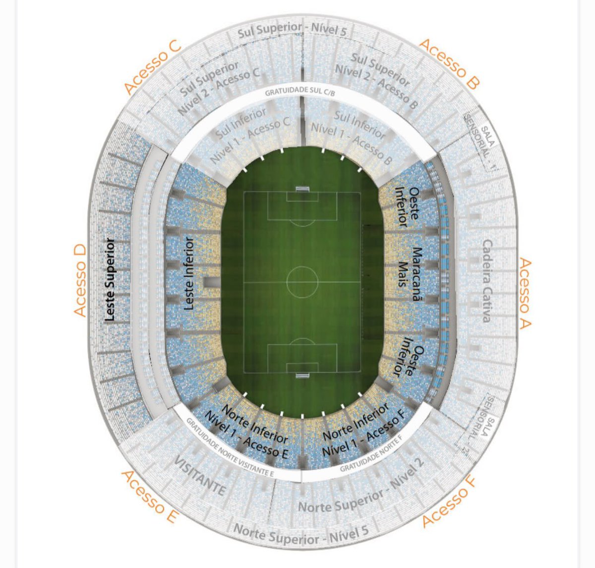 Vascaínos esgotam ingressos do setor Norte Superior para o clássico desta quarta-feira no Maracanã