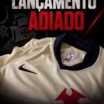 Vasco adia lançamento de seu novo terceiro uniforme para o final de agosto