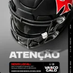 Vasco Almirantes define novo local para confronto contra o Galo em Queimados