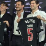 Vasco apresenta argentinos Colidio e Sosa com foco em reação no Brasileirão
