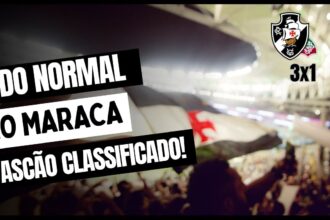 Vasco da Gama assegura classificação com vitória expressiva sobre o Fluminense no Maracanã