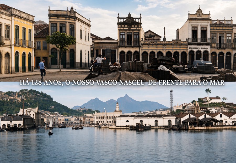 Vasco da Gama celebra 128 anos de história com raízes na zona portuária