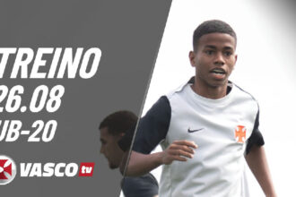 Vasco da Gama detalha preparação da equipe sub-20 em treino desta quarta-feira