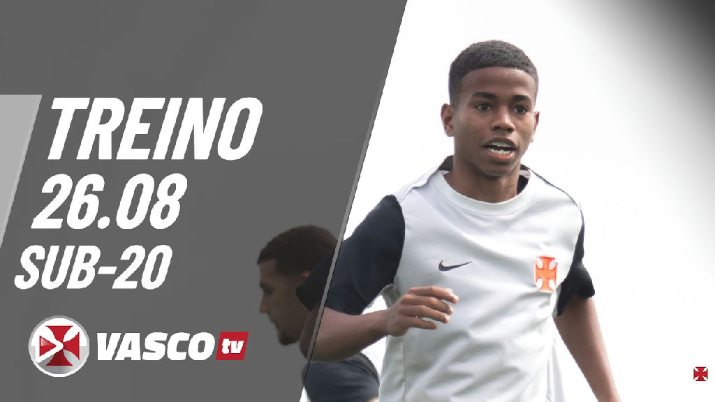 Vasco da Gama detalha preparação da equipe sub-20 em treino desta quarta-feira