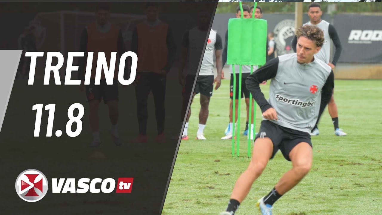 Vasco da Gama intensifica preparação no CT Moacyr Barbosa em treino desta terça-feira