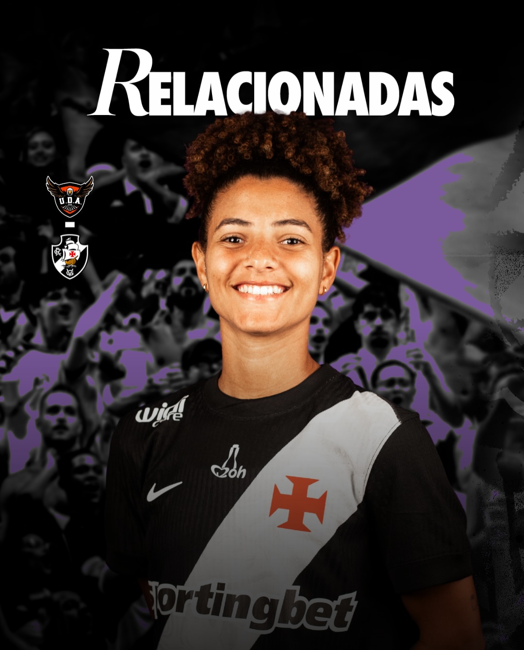 Vasco define elenco feminino para confronto decisivo contra o UDA