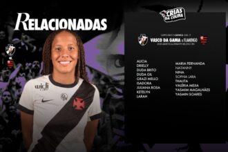 Vasco define elenco para o clássico contra o Flamengo no Campeonato Carioca Sub-17