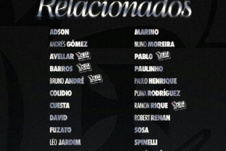 Vasco define relacionados para duelo decisivo na Copa do Brasil contra o Vitória