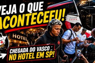 Vasco desembarca em São Paulo para compromisso decisivo fora de casa