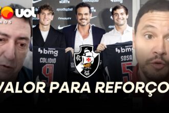 Vasco destina R$ 67 milhões para reforçar o elenco na janela de agosto