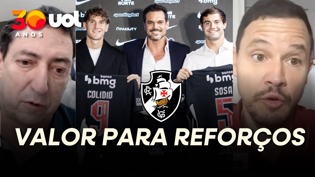 Vasco destina R$ 67 milhões para reforçar o elenco na janela de agosto