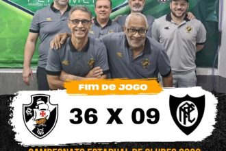 Vasco domina estadual de futebol de mesa e garante vaga na final da categoria master