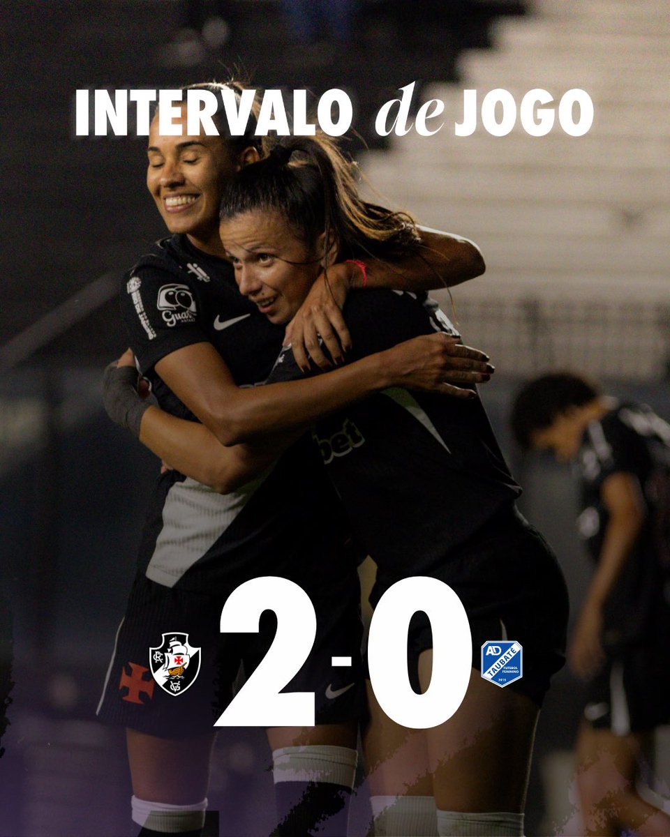 Vasco domina Taubaté e encaminha acesso no Brasileirão Feminino