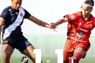 Vasco e Ajap empatam no primeiro tempo pelo Campeonato Brasileiro Feminino Sub-17