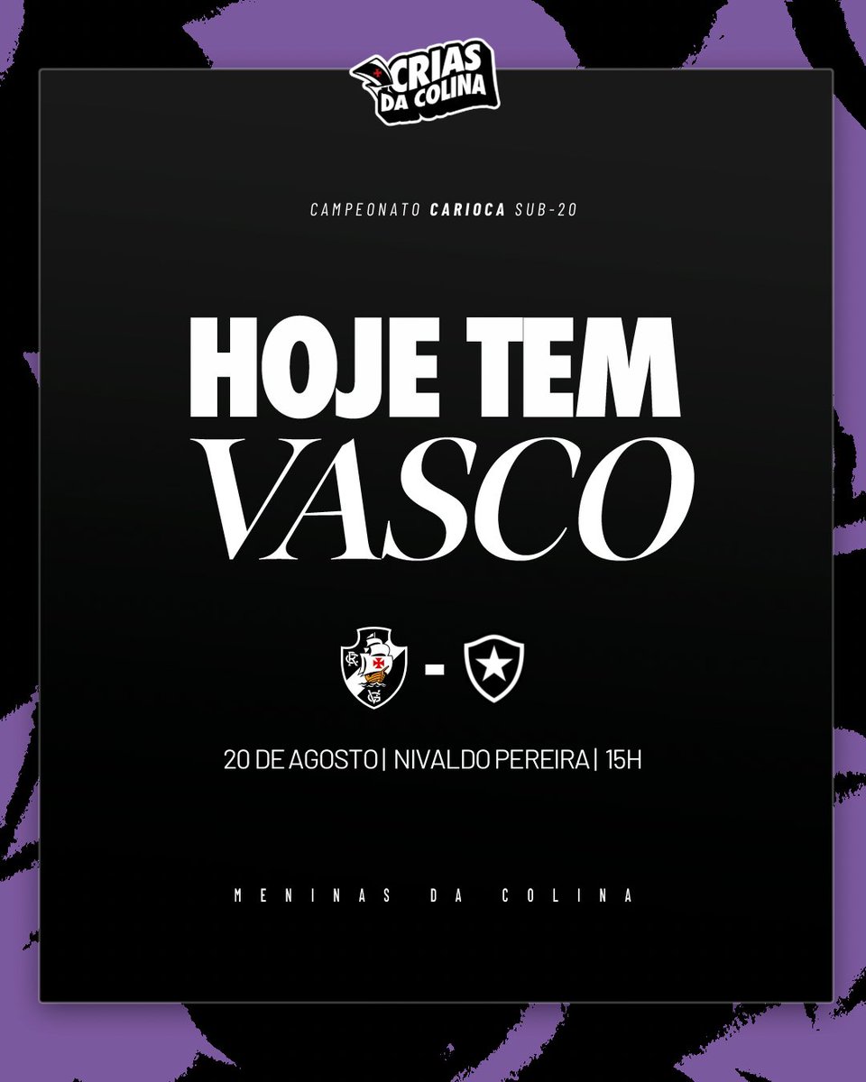 Vasco e Botafogo se enfrentam pelo Campeonato Carioca sub-20 feminino
