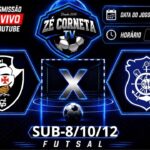 Vasco e Olaria se enfrentam pelas categorias de base do futsal estadual