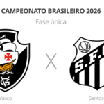 Vasco e Santos duelam em São Januário em confronto direto contra o rebaixamento