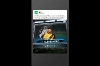 Vasco e Santos no Brasileirão de 2013: recordação de um duelo marcante