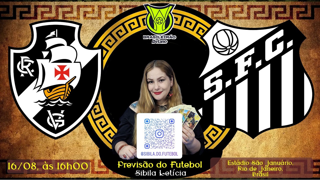 Vasco e Santos se enfrentam em São Januário sob o olhar de videntes do futebol