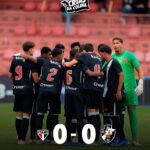 Vasco e São Paulo empatam sem gols pelo Campeonato Brasileiro Sub-17