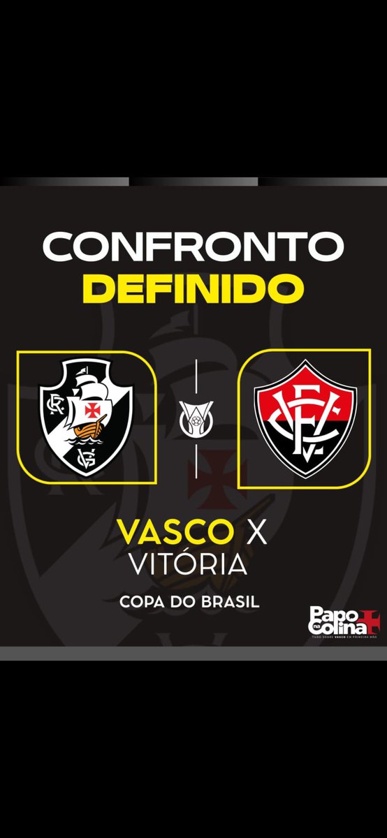 Vasco e Vitória definem duelo decisivo pelas quartas de final da Copa do Brasil