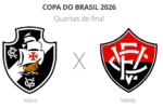 Vasco e Vitória iniciam disputa por vaga na semifinal da Copa do Brasil 2026
