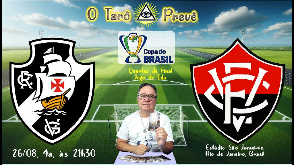 Vasco e Vitória na Copa do Brasil: previsões espirituais agitam o confronto