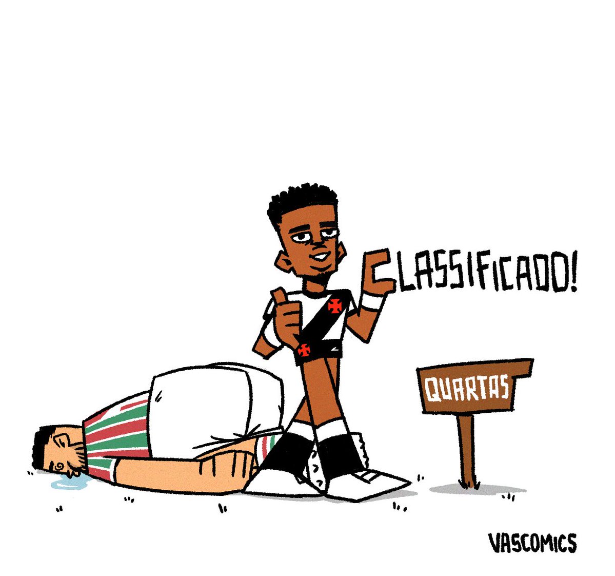 Vasco elimina Fluminense e garante vaga nas quartas de final da Copa do Brasil