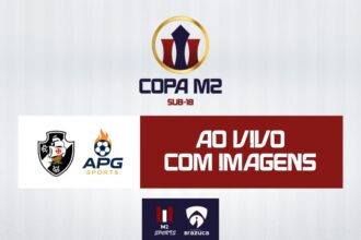 Vasco enfrenta APG Sports pelas quartas de final da Copa M2 sub-18