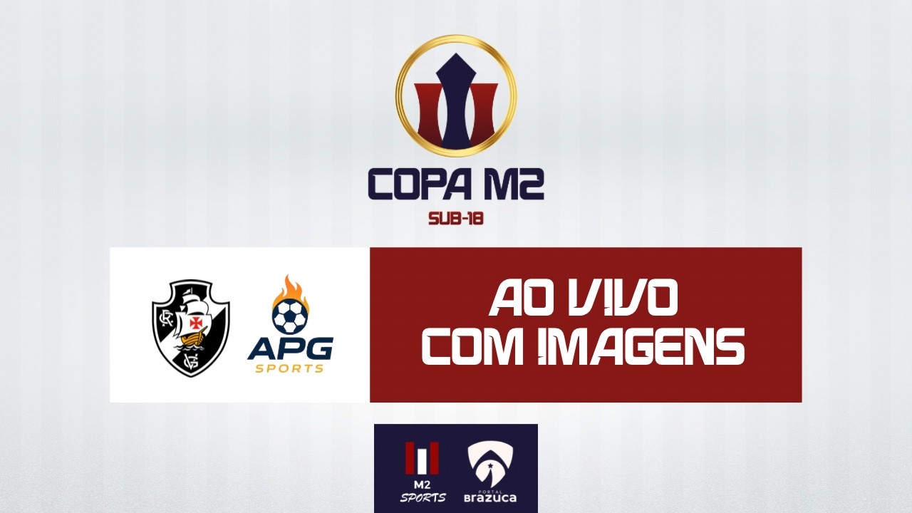 Vasco enfrenta APG Sports pelas quartas de final da Copa M2 sub-18