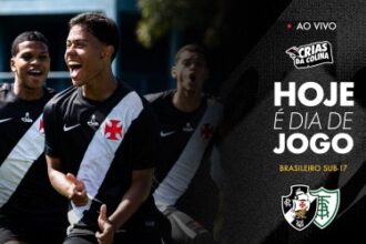 Vasco enfrenta o América-mg em duelo decisivo pelo Campeonato Brasileiro sub-17