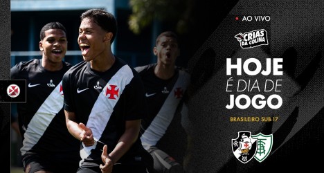 Vasco enfrenta o América-mg em duelo decisivo pelo Campeonato Brasileiro sub-17