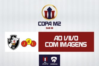 Vasco enfrenta o Jabaquara em duelo decisivo pela Copa M2 Sub-18