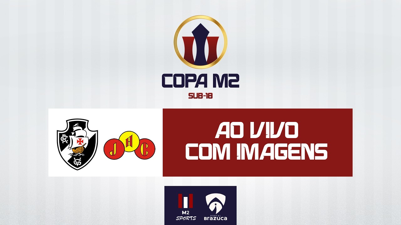 Vasco enfrenta o Jabaquara em duelo decisivo pela Copa M2 Sub-18